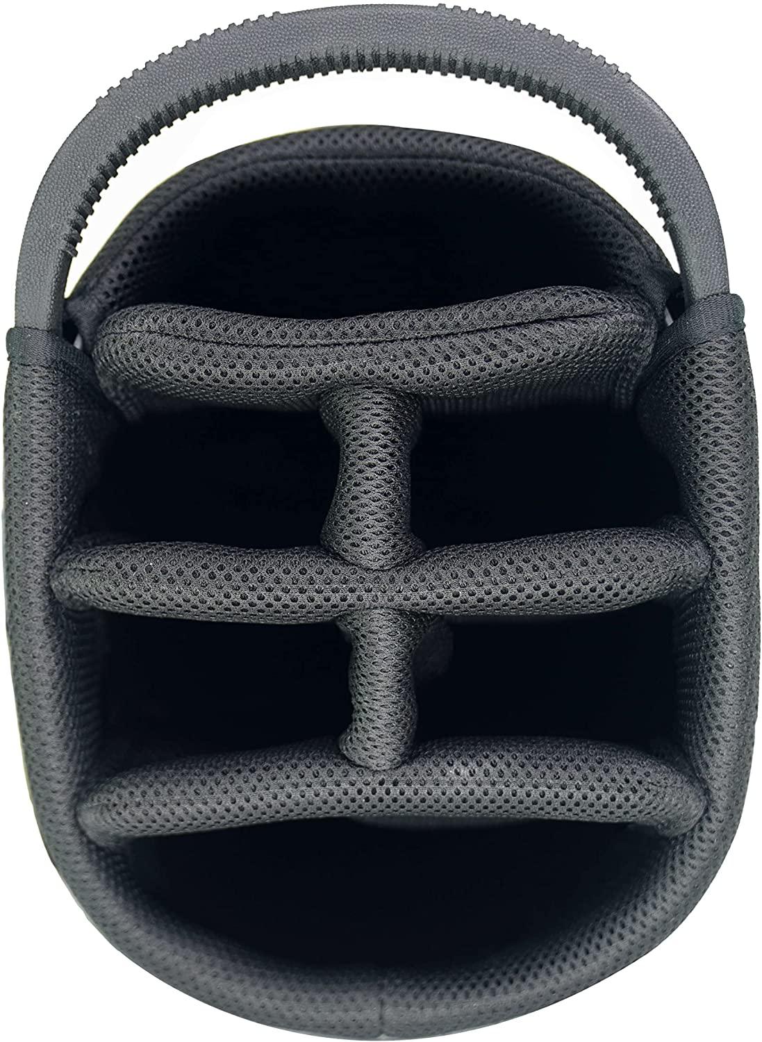 Subtle Patriot Covert 15 Club Golf Stand Bag 5 Way Top, Fully Lined Dividers, Snap-On Rain Cover & UV Protected, 9 Pockets