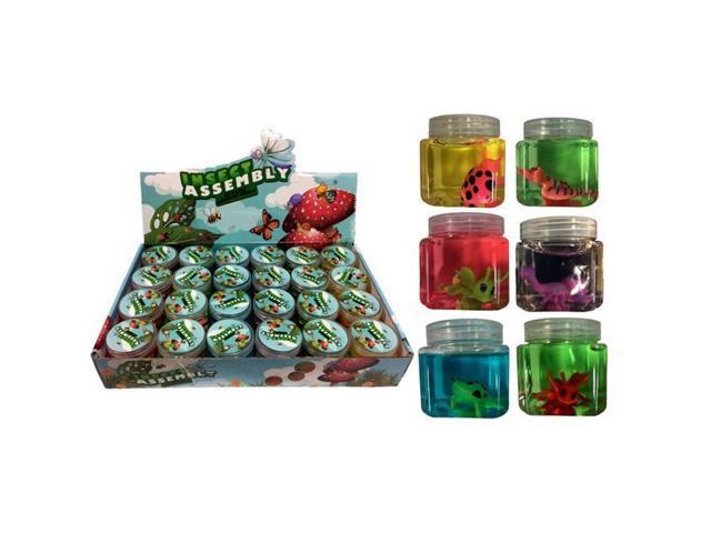 2323096 2.5 in. Crystal Insect, Cadillac & Dinosaur Assembly - Case of 96 - 96 Per Pack