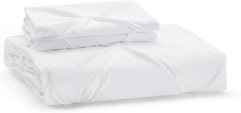 Bedsure White Duvet Cover California King - Pinch Pleated California King Size Duvet Cover with Zipper Closure, Microfiber Pintuck Duvet Cover(White, Cal King)