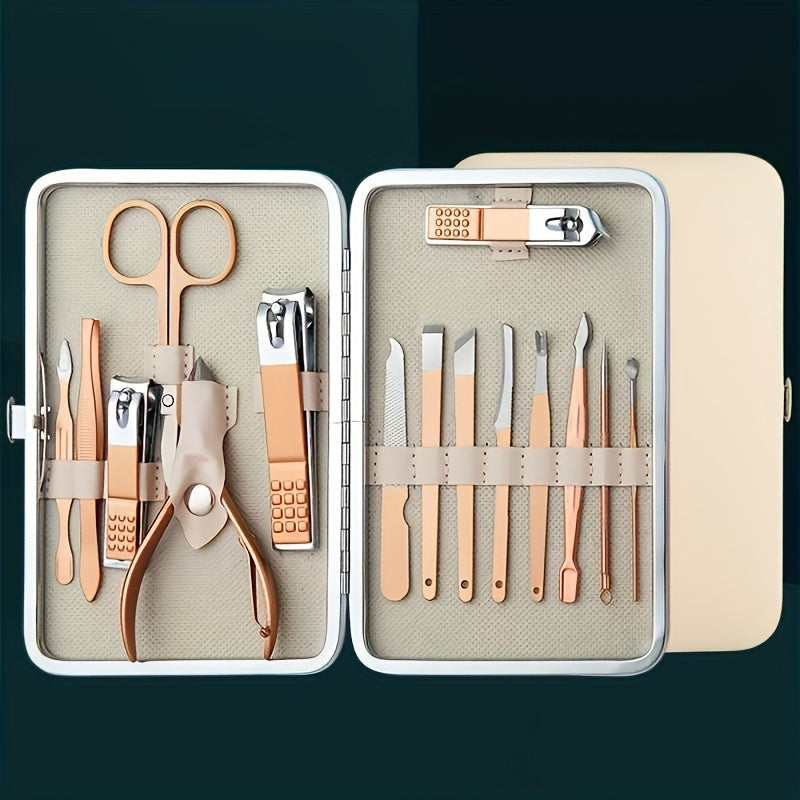 7/10/12/15/18 In 1 Professional  Steel Nail Clipper Pedicure&amp; Manicure Set -  All Purpose Set For Nails Daily And Salon !