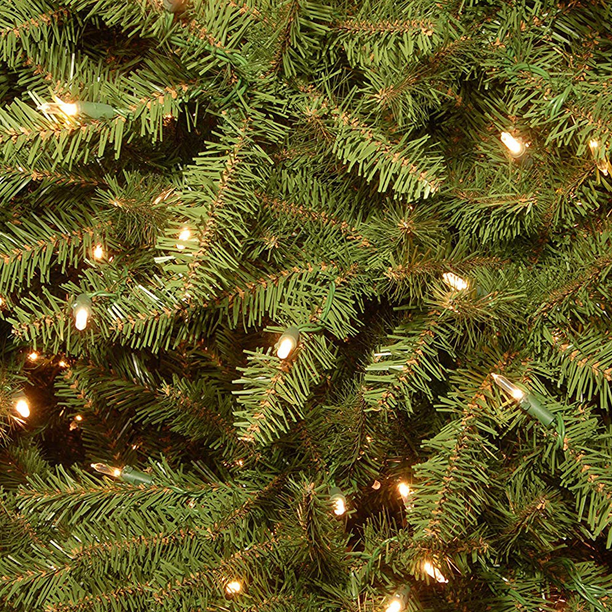 6.5’ Pre-Lit Dunhill Fir Artificial Christmas Tree – Clear Lights