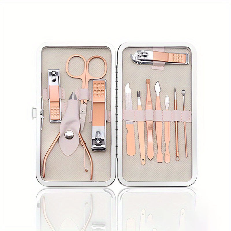 7/10/12/15/18 In 1 Professional  Steel Nail Clipper Pedicure&amp; Manicure Set -  All Purpose Set For Nails Daily And Salon !