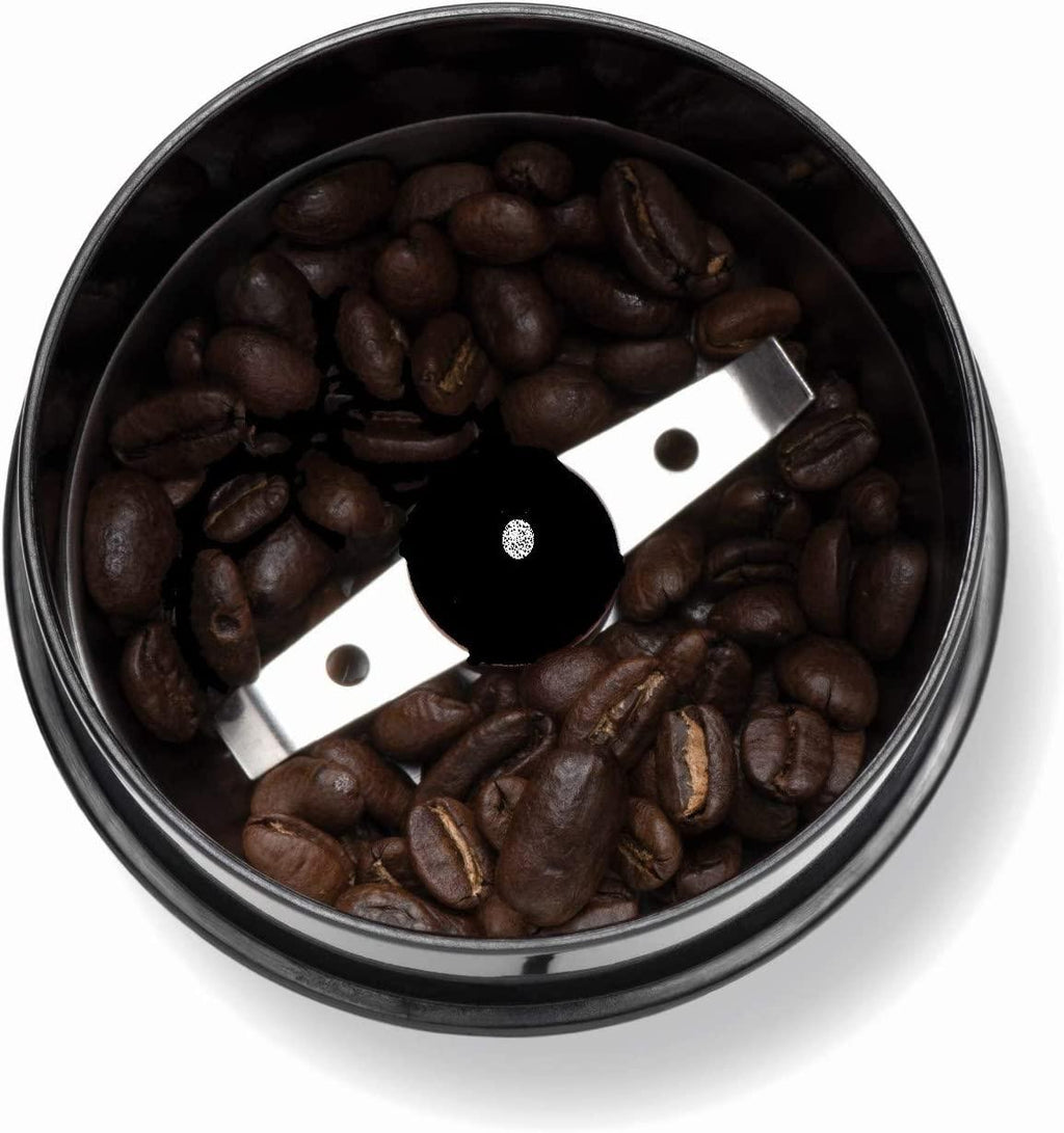 Bodum Bistro Electric Coffee Grinder, Matte Chrome