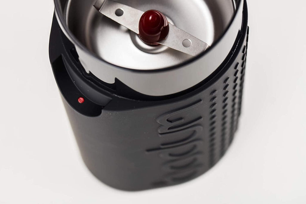 Bodum Bistro Electric Coffee Grinder, Matte Chrome