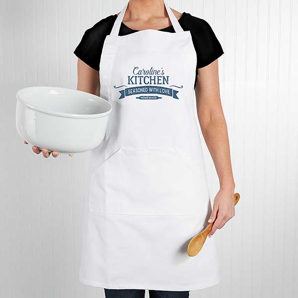 baked with love personalized apron & potholder