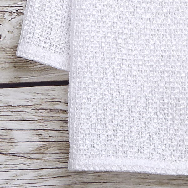 baking spirits bright personalized waffle weave kitchen towel
