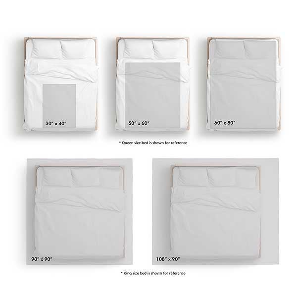 bold tie dye personalized blanket
