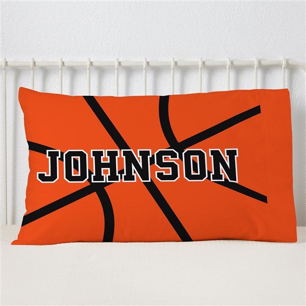 basketball personalized pillowcase