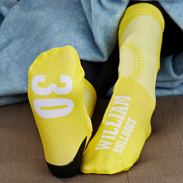 baseball personalized kids socks
