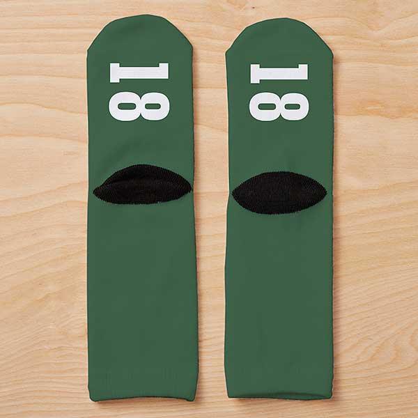 baseball personalized kids socks