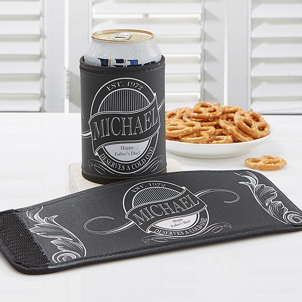 beer label personalized can & bottle wrap