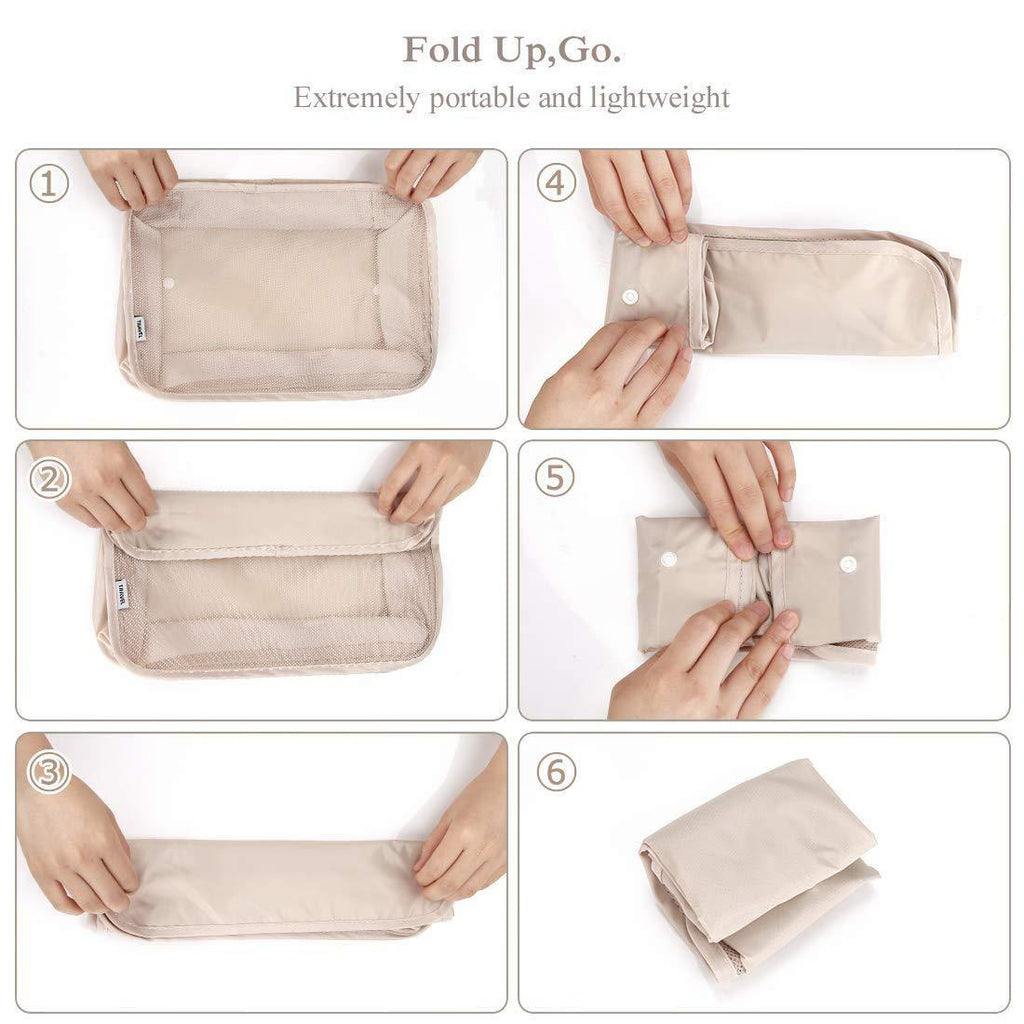9 Set PacCubes, Lightweight Travel LuggaOrganizer With Shoe Bag, Toiletry Bag &amp; Laundry Bag