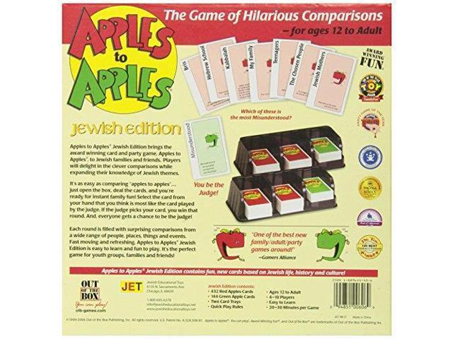 Apples to Apples - Jewish Edition