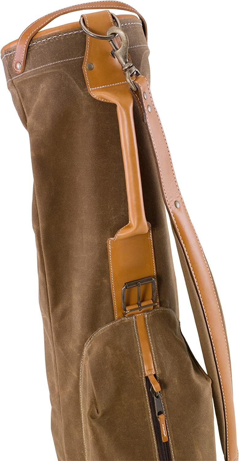 BELDING American Collection  Golf Carry Bag, 7-Inch, Tan