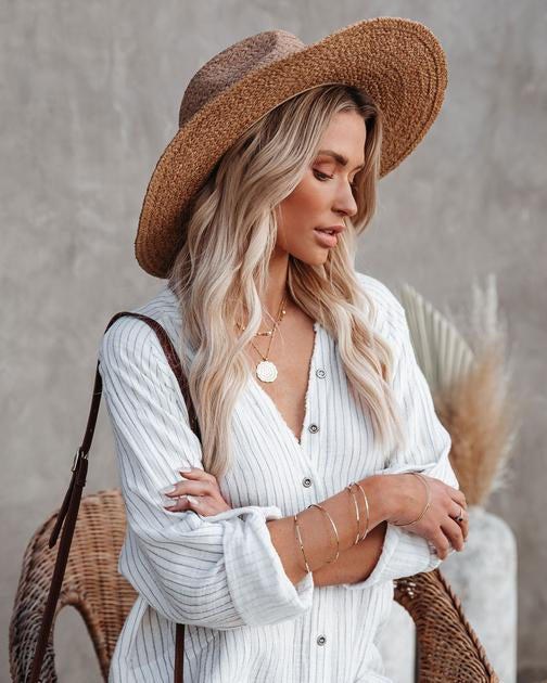 Aussie Straw Hat - Tan