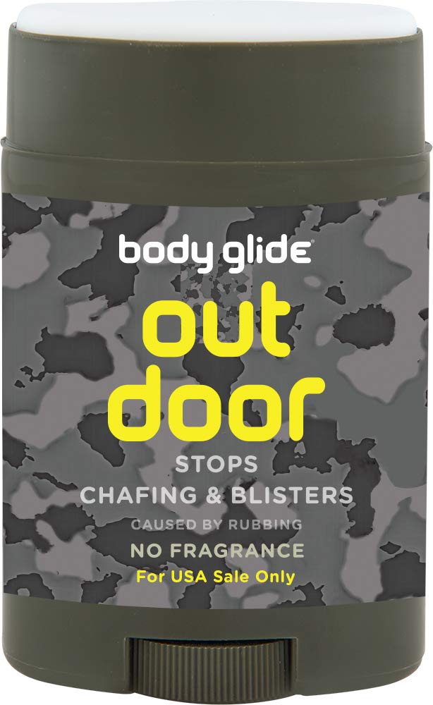 BodyGlide For Her Anti Chafe Balm: anti chafing stick with added emollients &amp; Body Glide Outdoor Anti Chafe Balm. Fragrance free anti chafing stick trusted in basic training