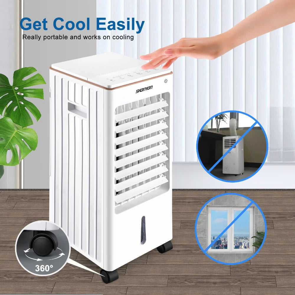 3-IN-1 Evaporative Air Cooler Portable Fan Cooling