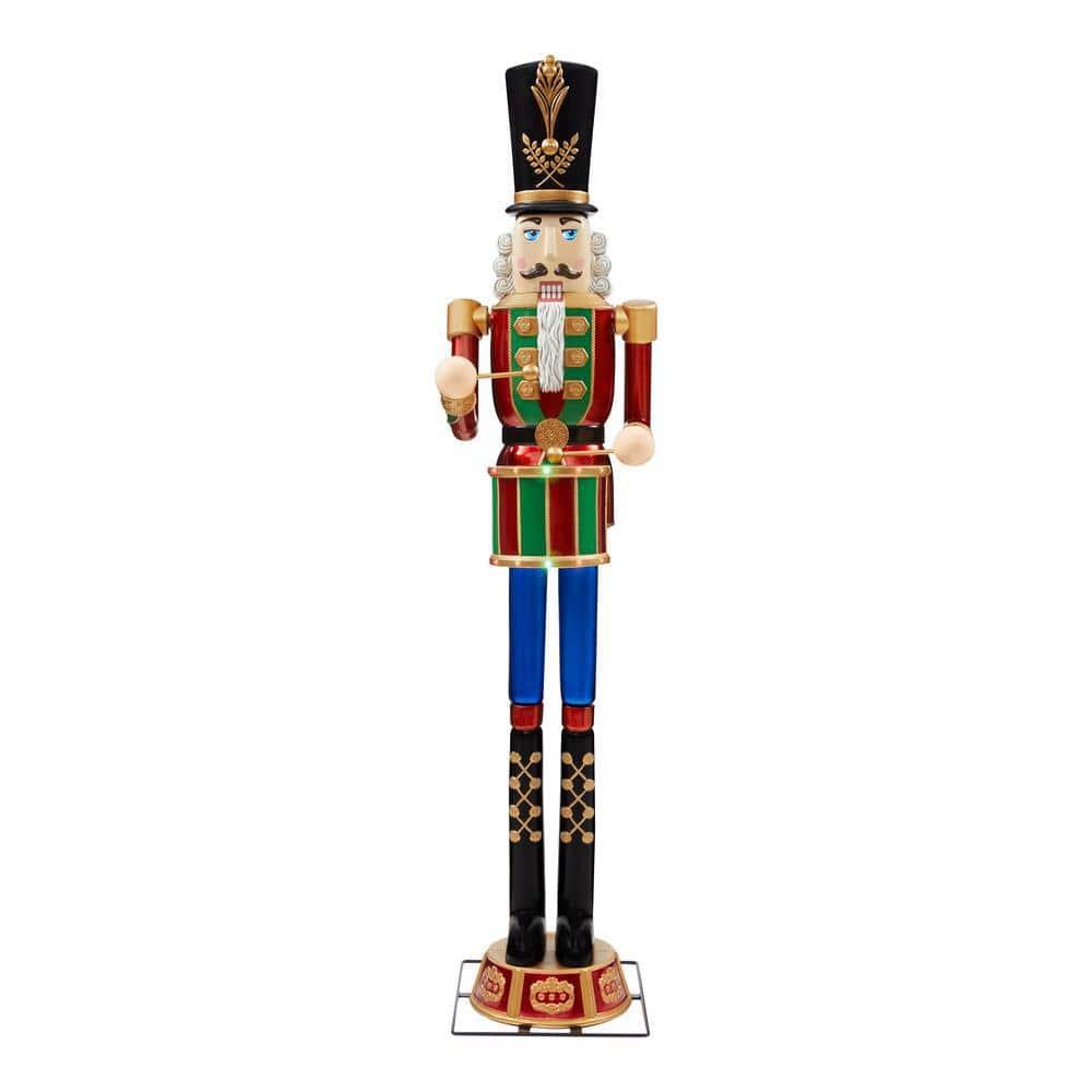 8 ft Giant-Sized Nutcracker Holiday Yard Decoration