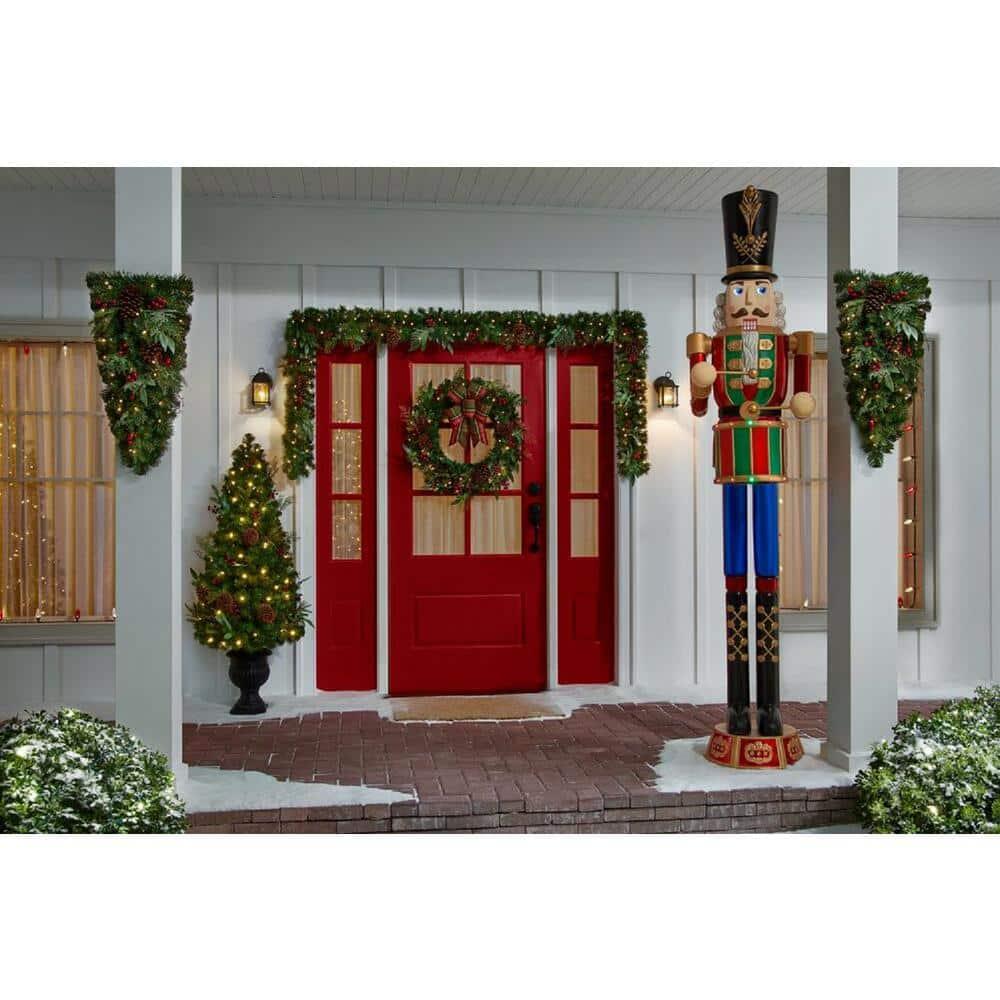 8 ft Giant-Sized Nutcracker Holiday Yard Decoration