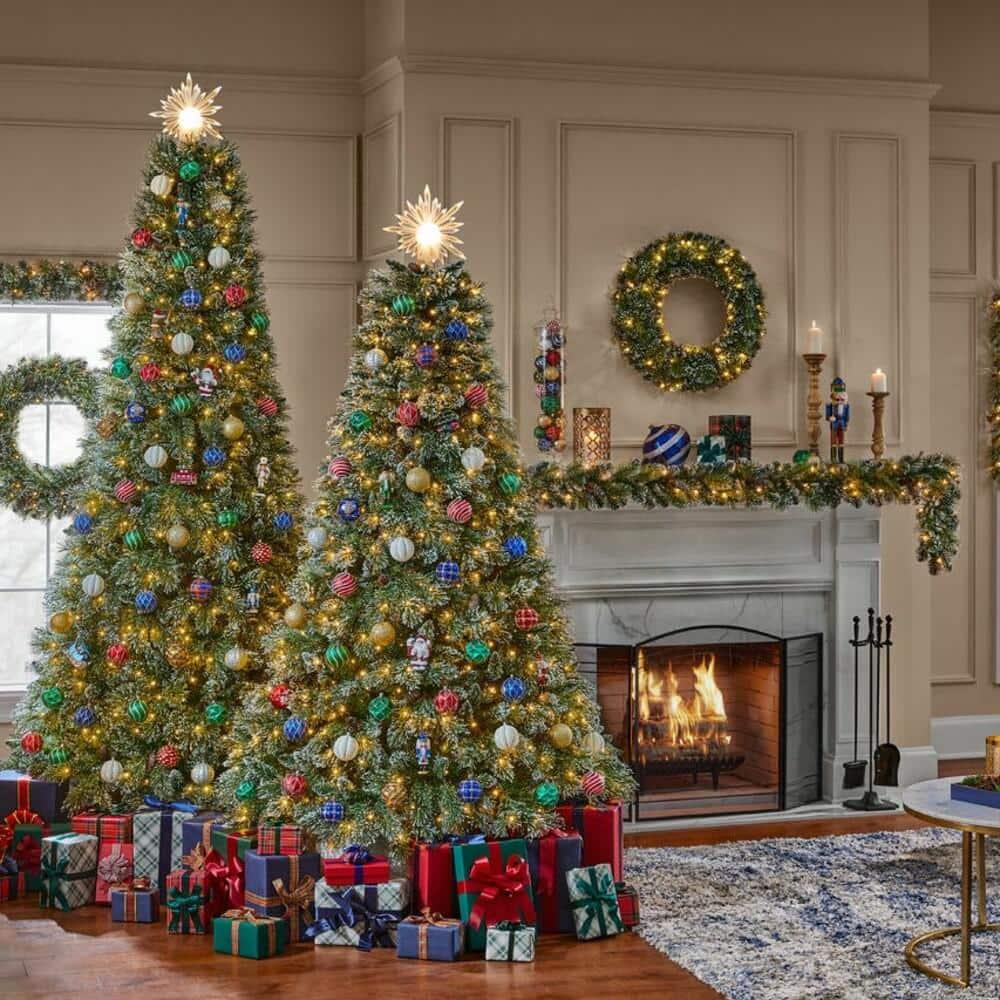 7.5 ft Sparkling Amelia Pine Christmas Tree