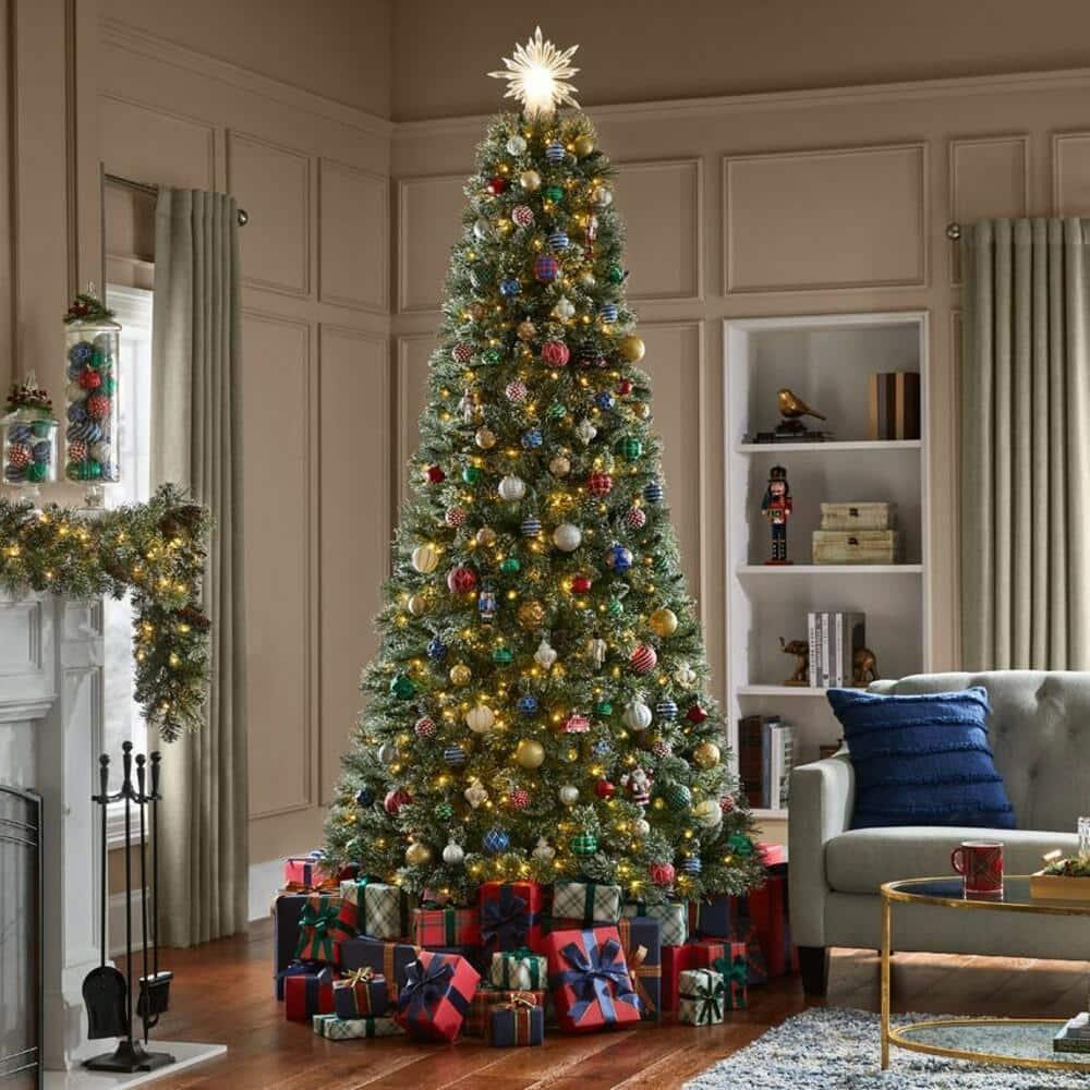9 ft Sparkling Amelia Pine Christmas Tree