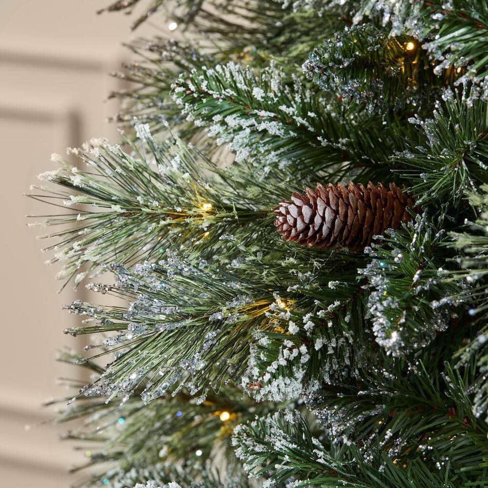 9 ft Sparkling Amelia Pine Christmas Tree