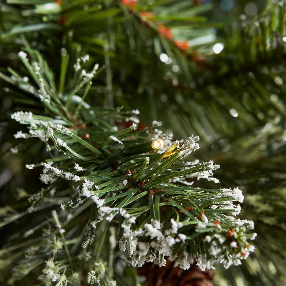 9 ft Sparkling Amelia Pine Christmas Tree