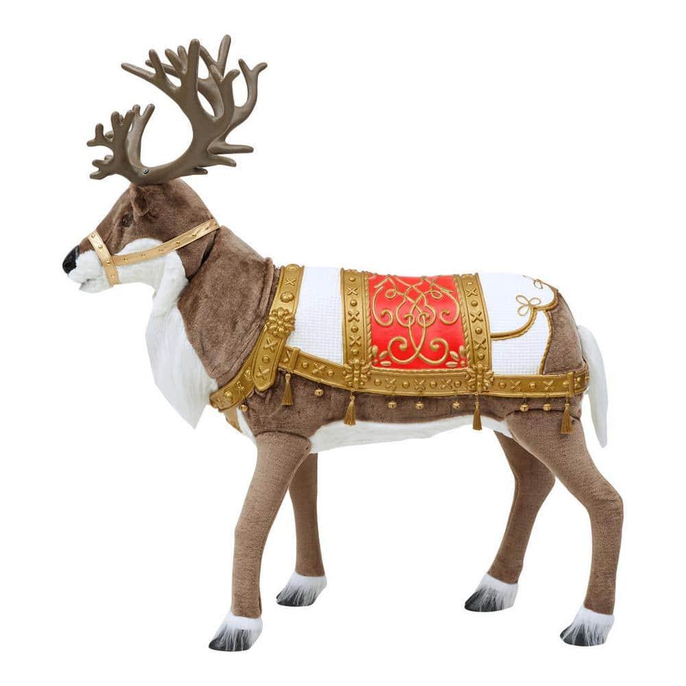4 ft Animated Reindeer Christmas Animatronic
