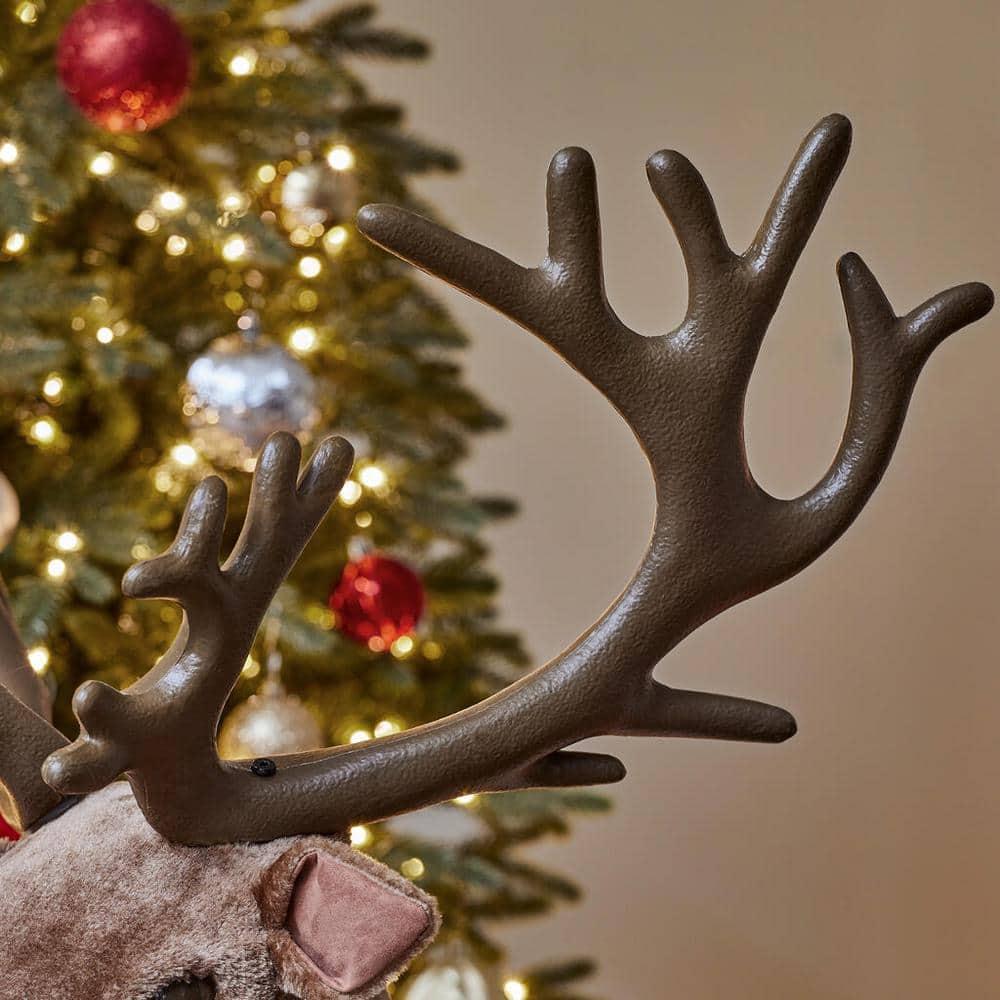 4 ft Animated Reindeer Christmas Animatronic