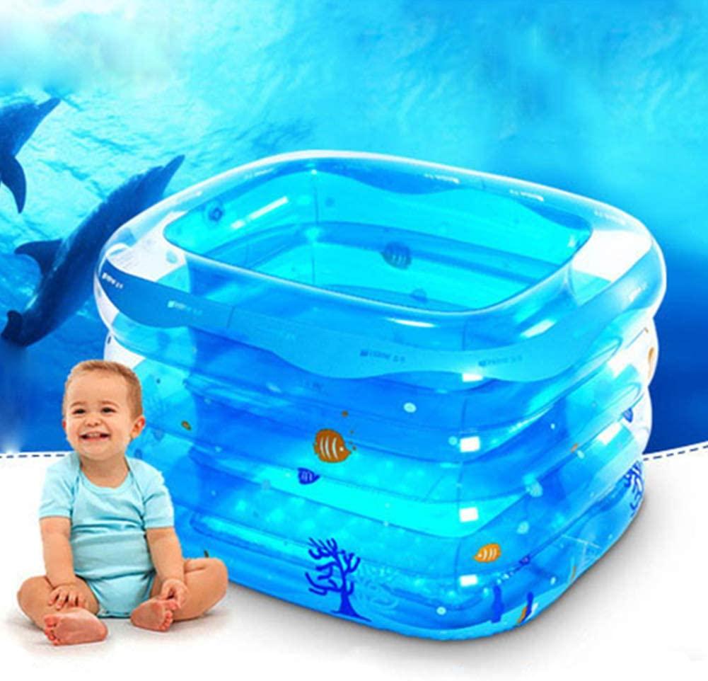 BLUEBEE Swimming Pool, Inflatable Swimming Paddling Play Pool Outdoor Pool Swimming Toy, Summer Water Party LounPool for Kids Adults Swimming Pools for Garden, Durable PVC