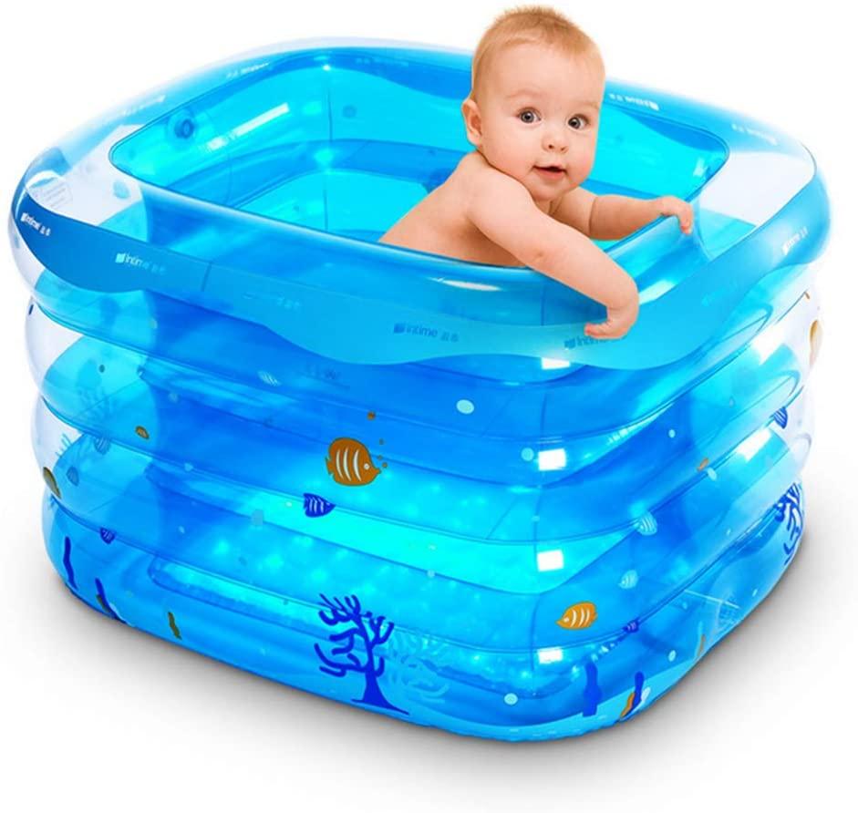 BLUEBEE Swimming Pool, Inflatable Swimming Paddling Play Pool Outdoor Pool Swimming Toy, Summer Water Party LounPool for Kids Adults Swimming Pools for Garden, Durable PVC