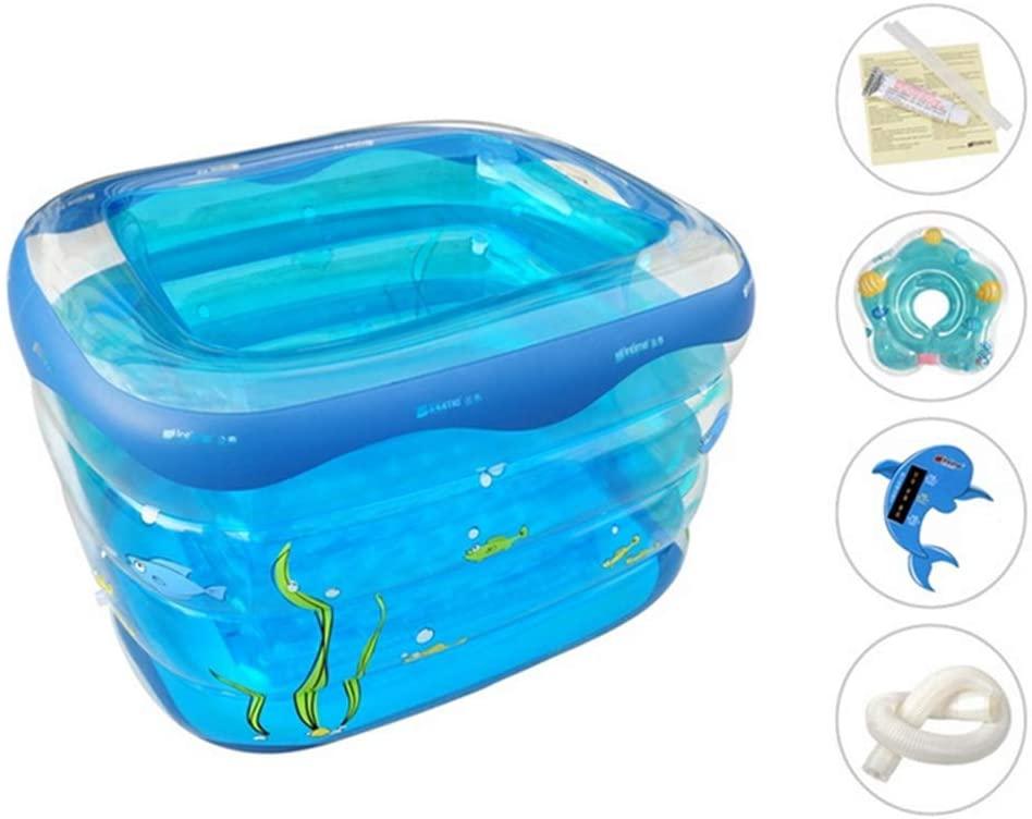 BLUEBEE Swimming Pool, Inflatable Swimming Paddling Play Pool Outdoor Pool Swimming Toy, Summer Water Party LounPool for Kids Adults Swimming Pools for Garden, Durable PVC