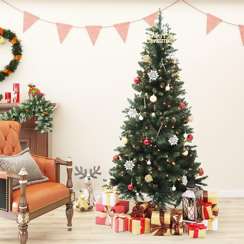 Abble Green Spruce Lighted Artificial Christmas Tree 6FT
