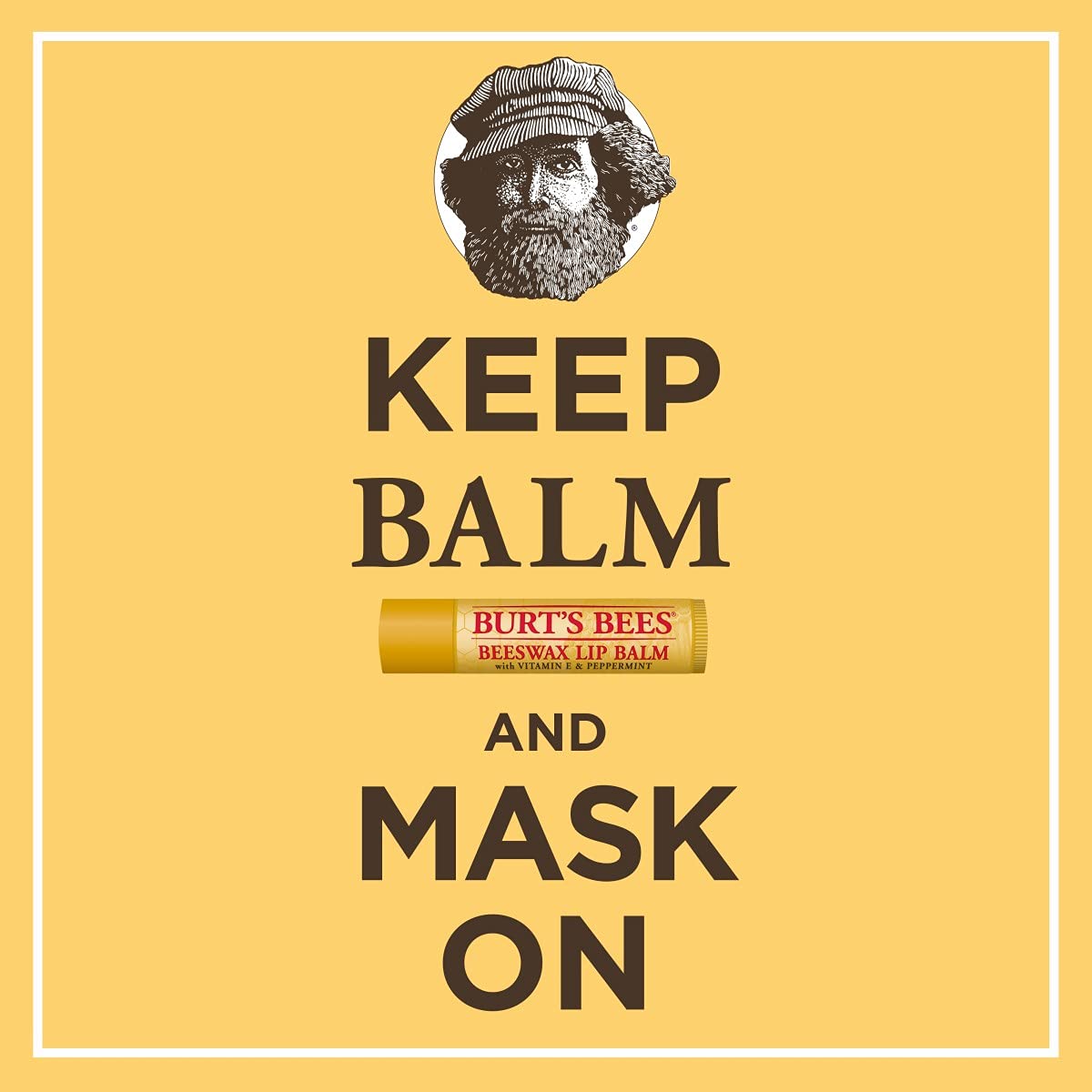 Burt's Bees Lip Balm, Moisturizing Lip Care, for All Day Hydration, 100% Natural, Mango (2 Pack)