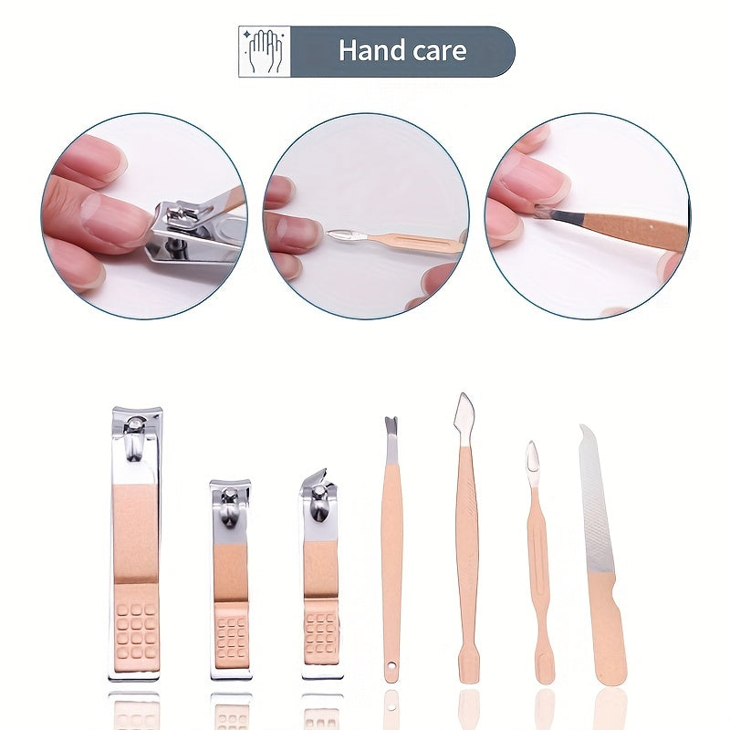 7/10/12/15/18 In 1 Professional  Steel Nail Clipper Pedicure&amp; Manicure Set -  All Purpose Set For Nails Daily And Salon !