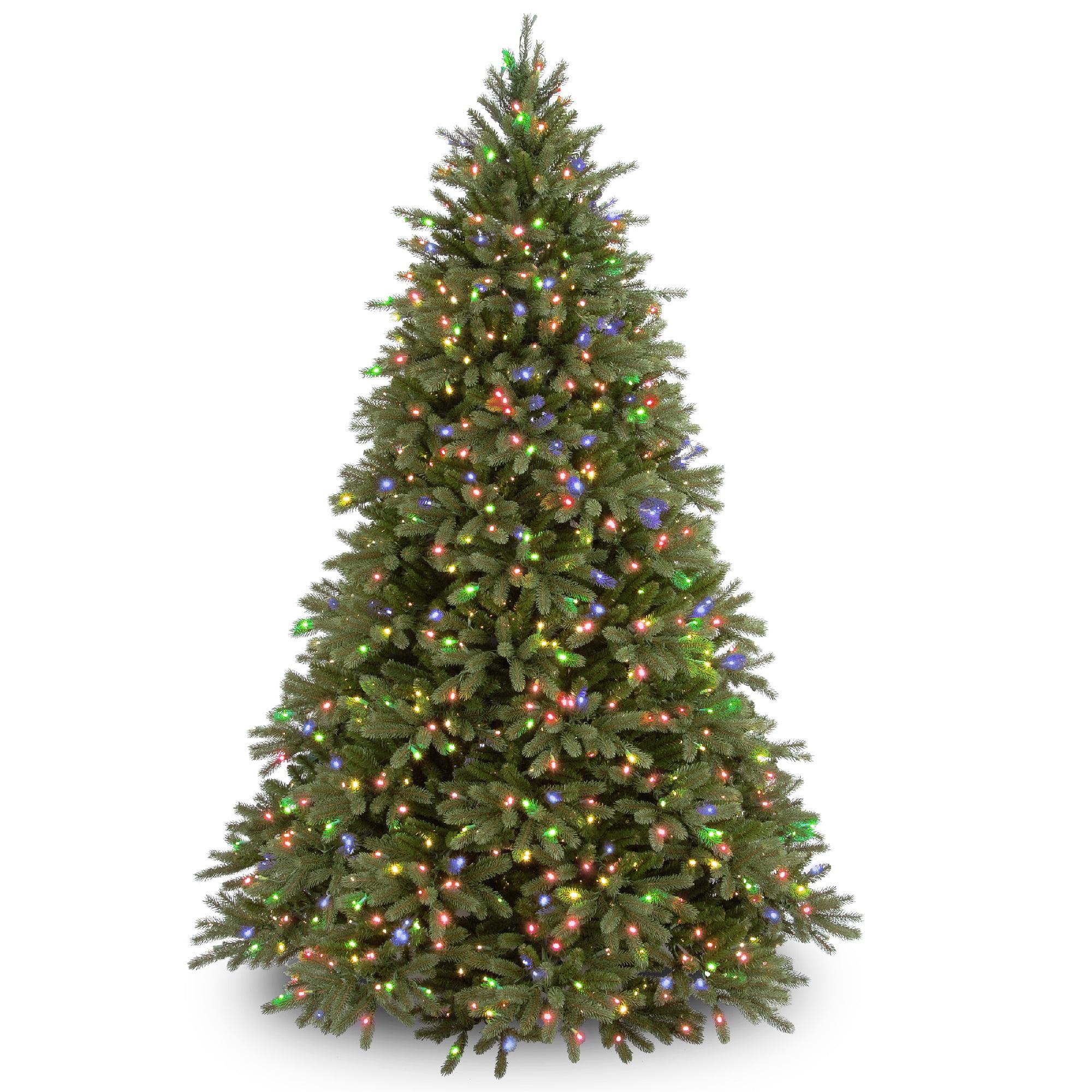 6.5? Pre-Lit Jersey Fraser Fir Artificial Christmas Tree - Multi-Color Lights